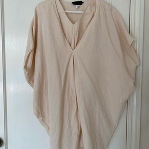 Hatch Maternity linen slouch dress